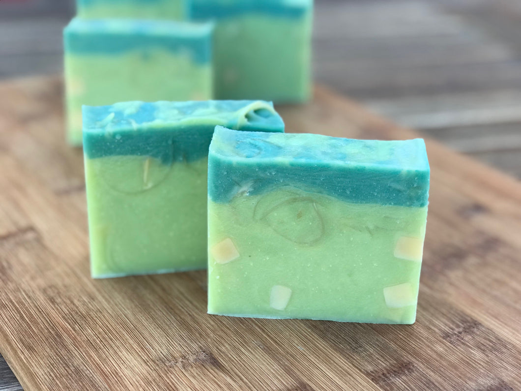 Sea Glass Lemon Lime Soap