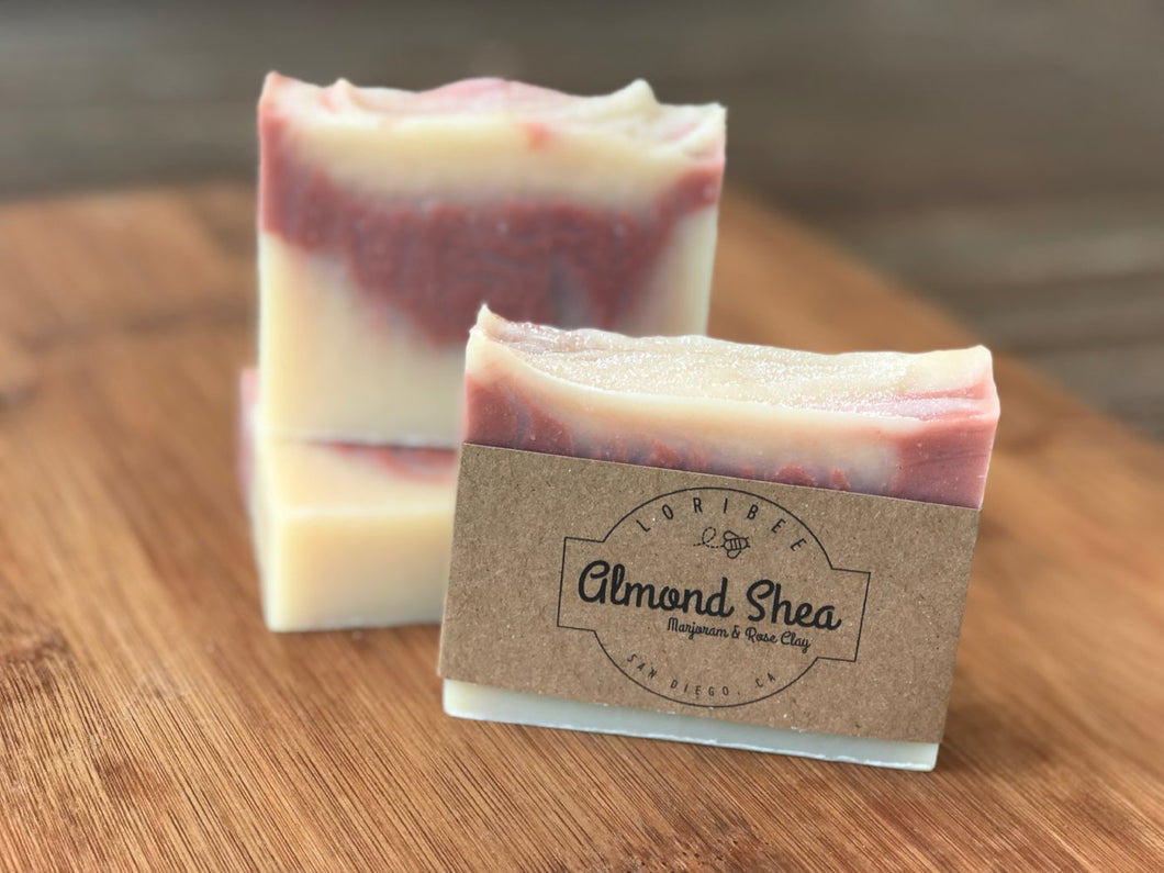 Almond Shea & Rose Clay Bar